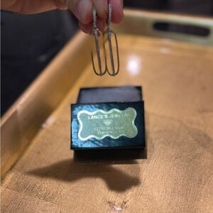 Bellissima Silver Dangle Earrings